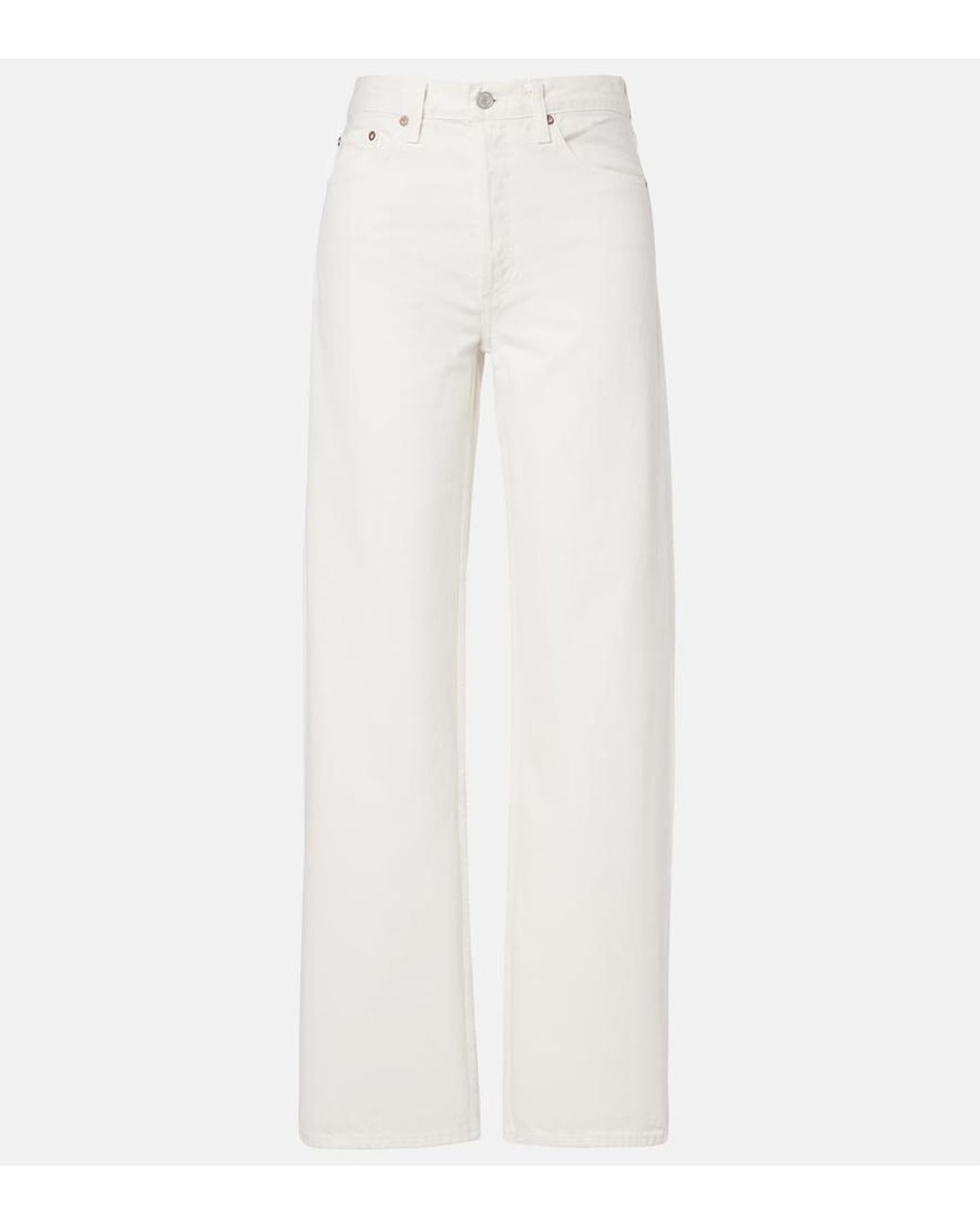 Jean Ample Arc 32 Agolde en coloris White