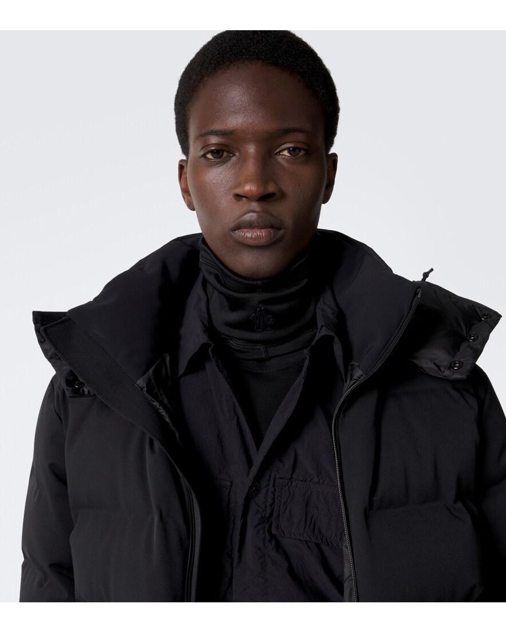Moncler Black Polartec Snood for men