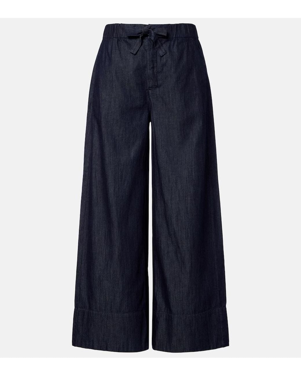 Max Mara Blue Wide-Leg Jeans