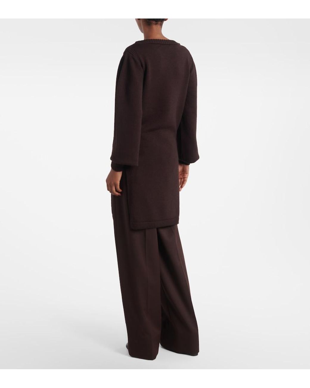 Lemaire Black Wool Sweater
