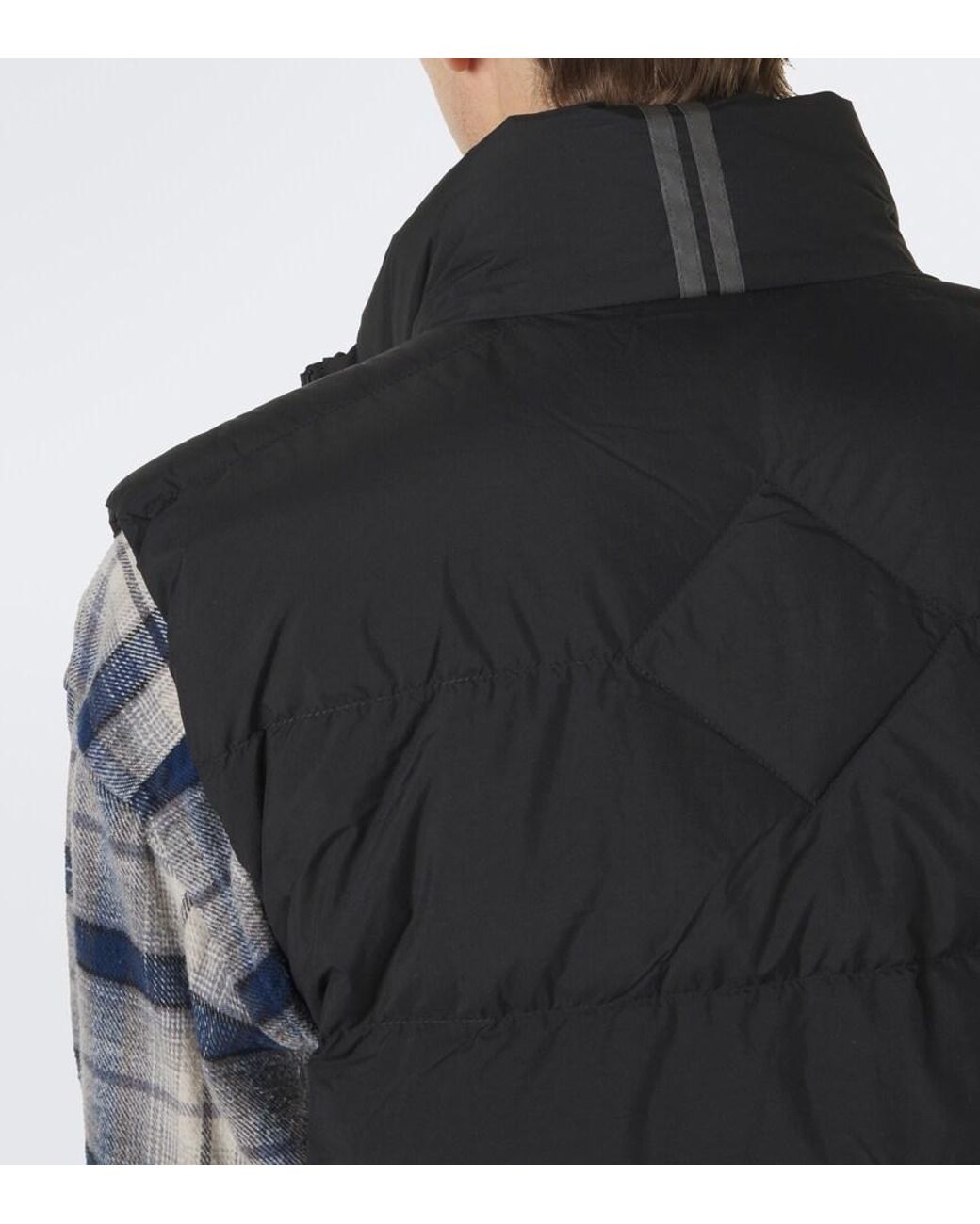 Canada Goose Black Crofton Enduraluxe Down Vest for men