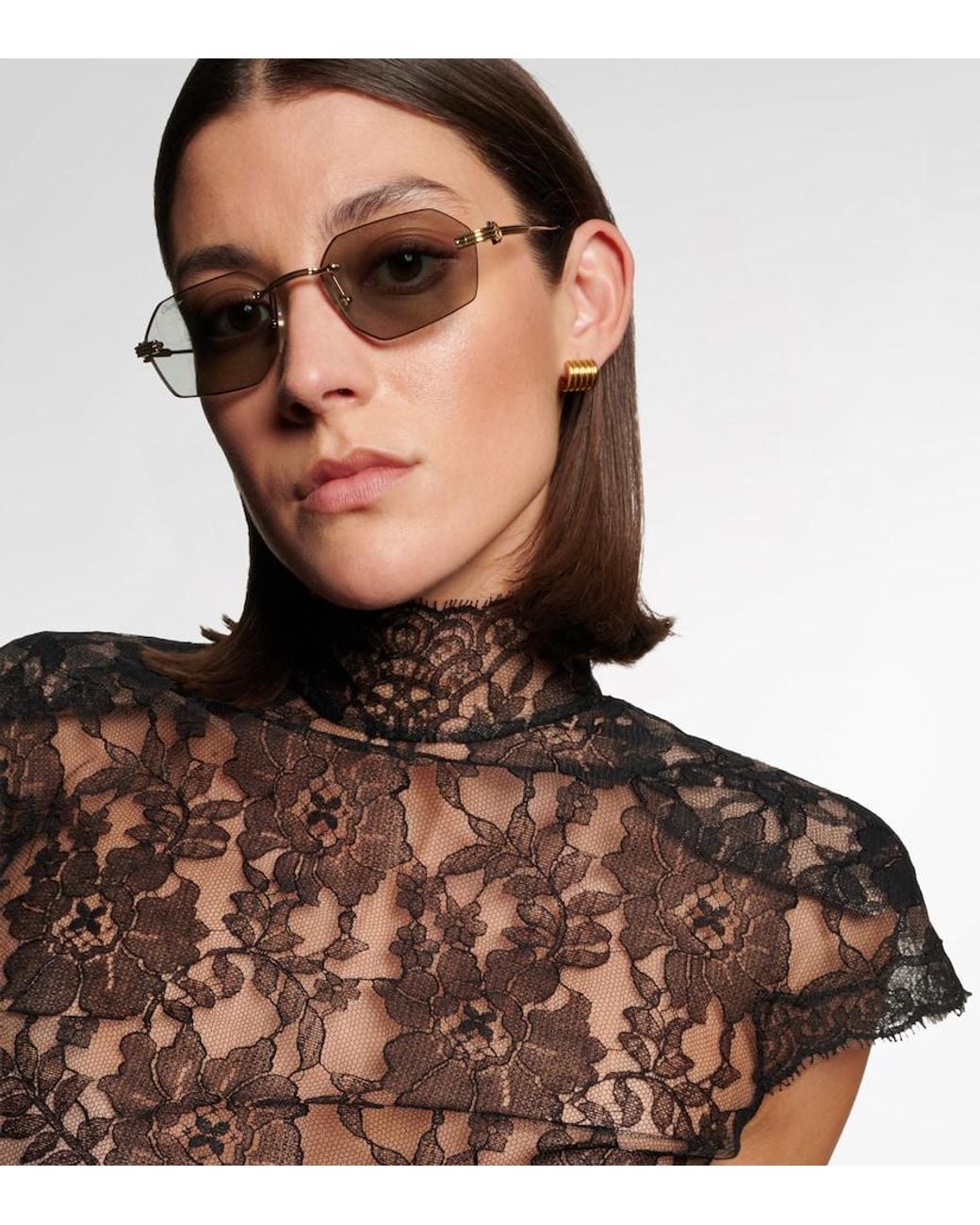 Cartier Gray Premiere De Cartier Sunglasses