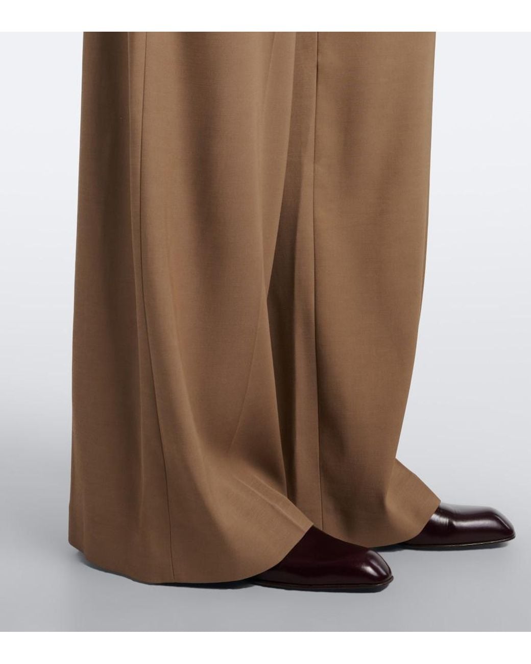 Joseph Brown Haxley Cady Twill Wide-Leg Pants