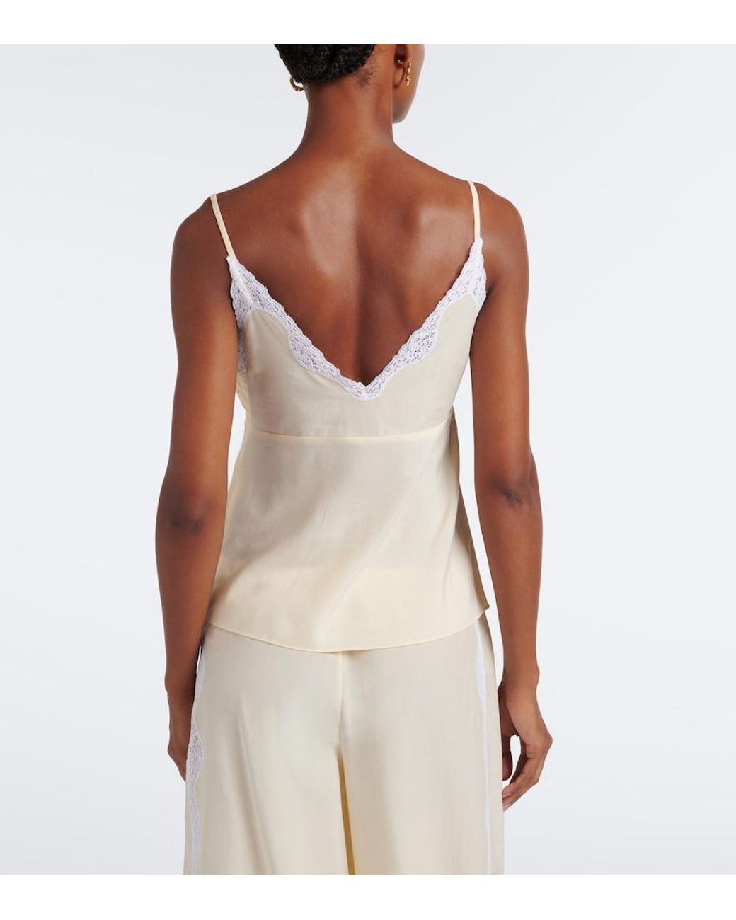 Posse White Tabitha Embroidered Top