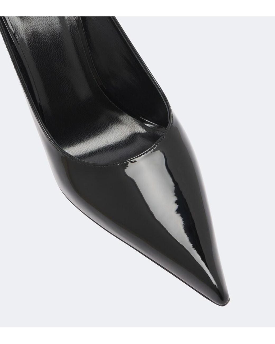 Jude Black Strike Patent Leather Mules