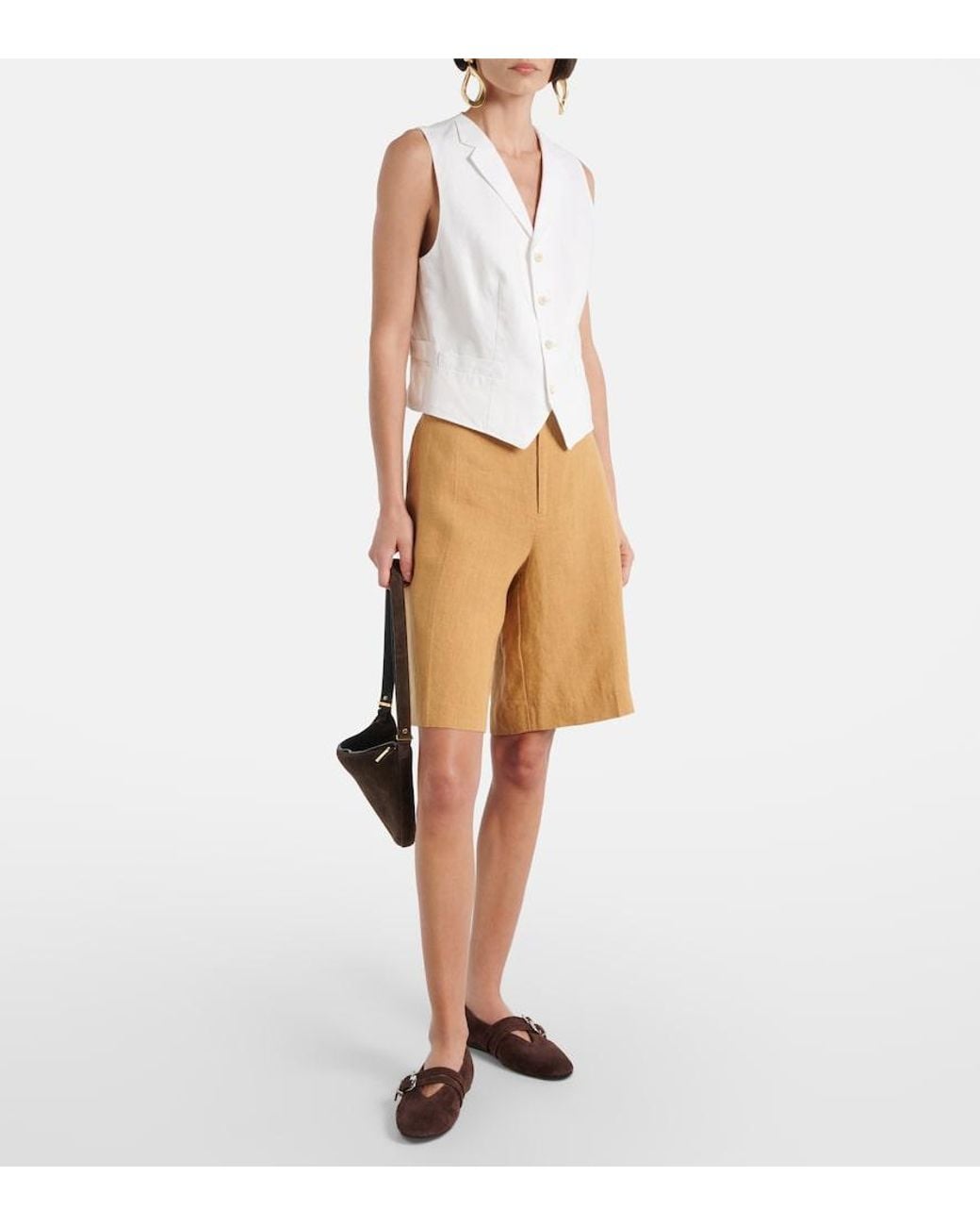 Chaleco De Algodon Polo Ralph Lauren de color White