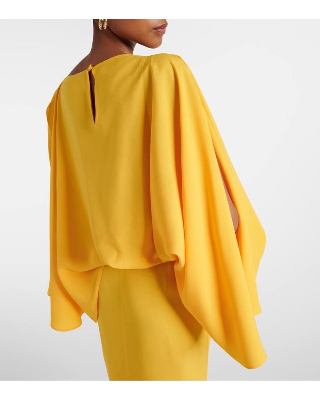 ‎Taller Marmo Yellow Robe Maddalena Aus Cady