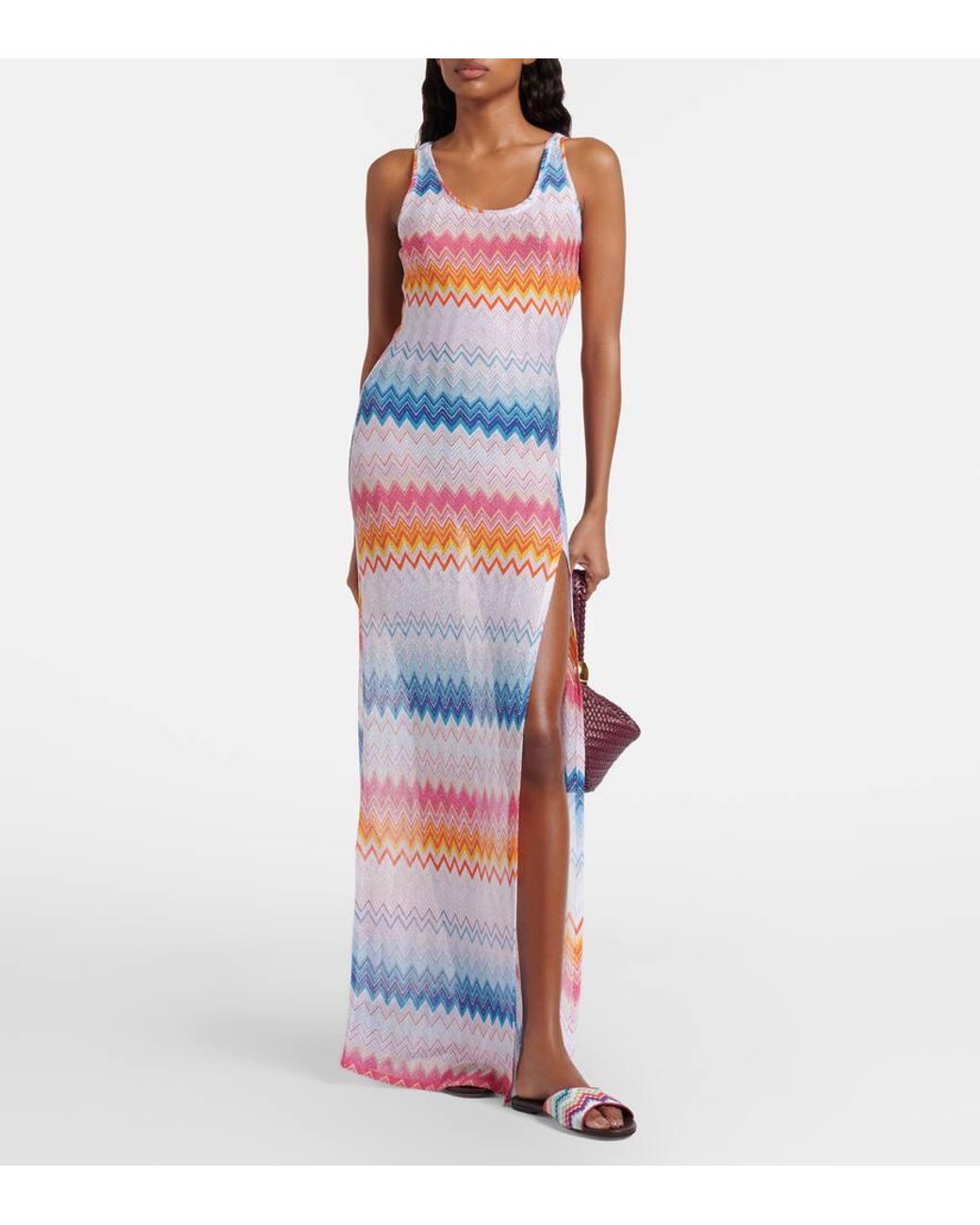 Missoni Multicolor Liza Zigzag Mules