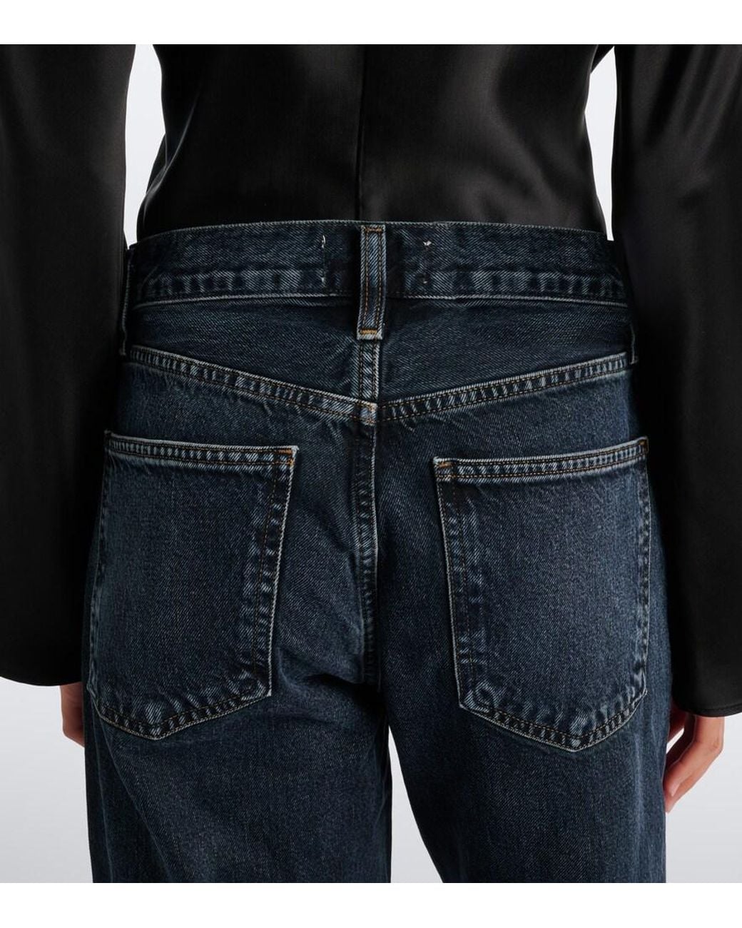 Agolde Blue Arc Jean 32 Wide-Leg Jeans