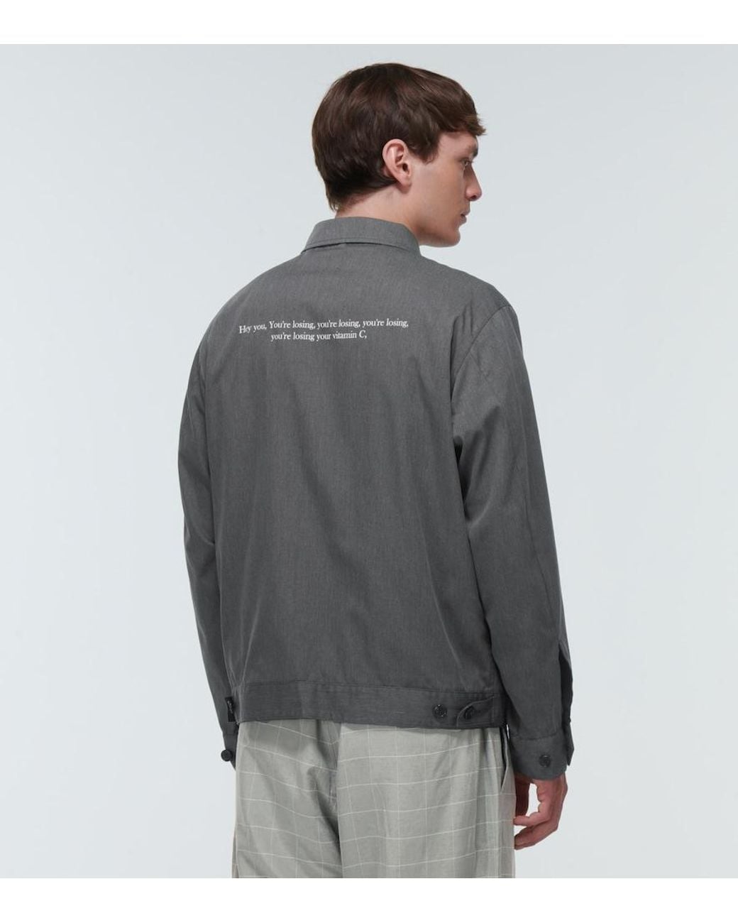 Giacca Blouson di Undercover in Gray da Uomo