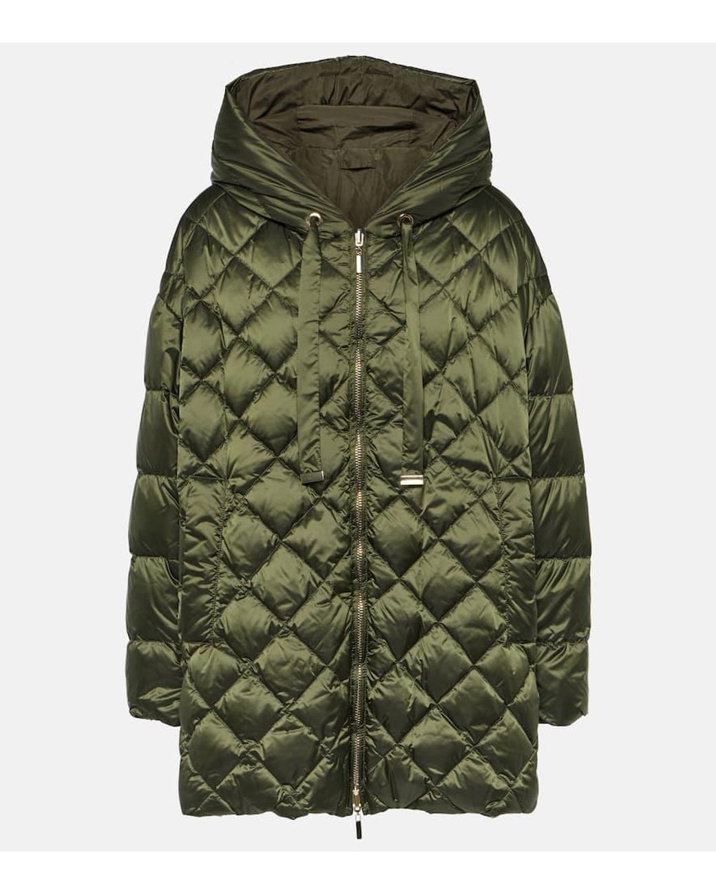 max-mara-green-Piumino-