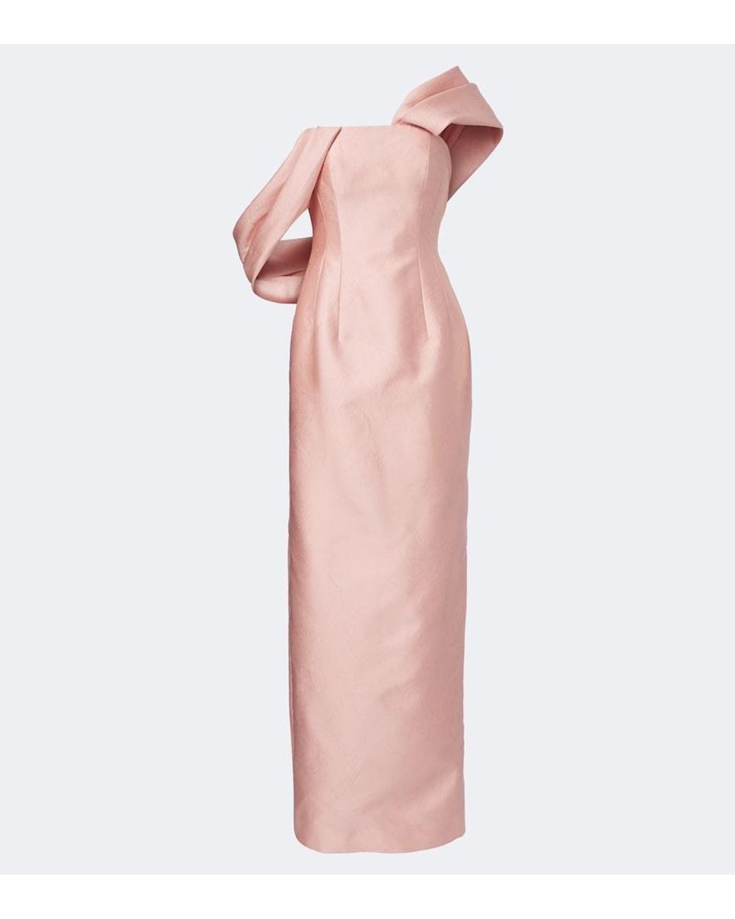 Emilia Wickstead Pink Kiana Corset Gown