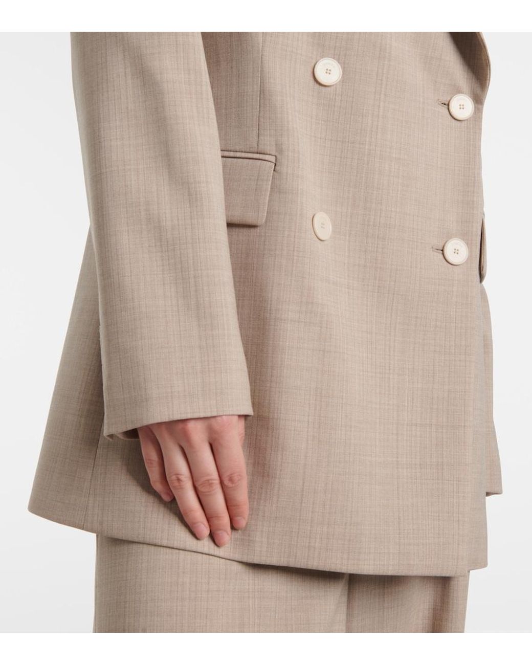 Joseph Natural Valery Wool Blazer