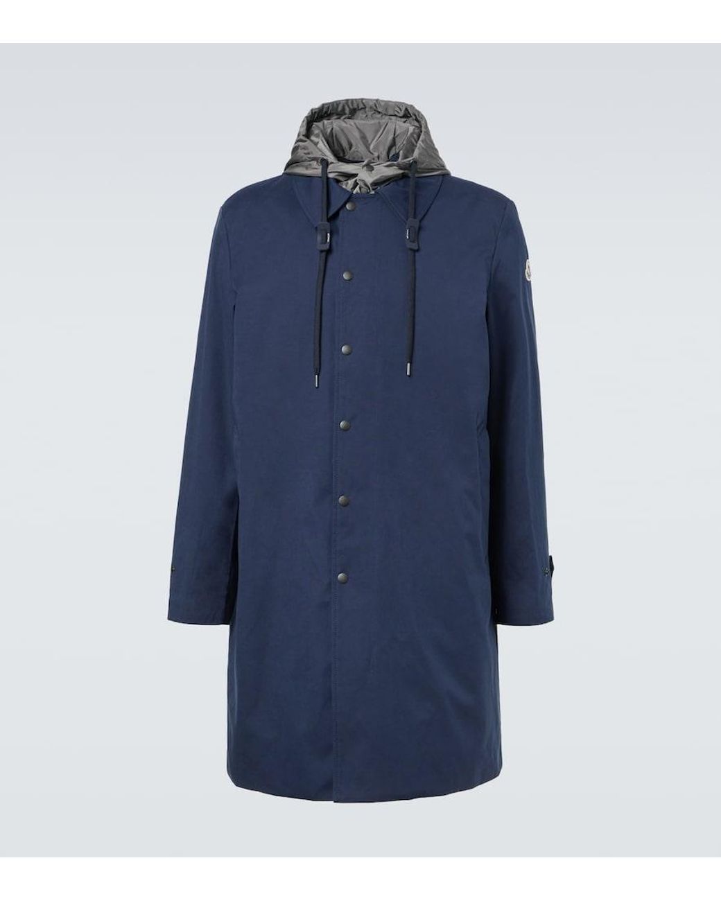 Moncler Blue Kervoyal Down Parka for men