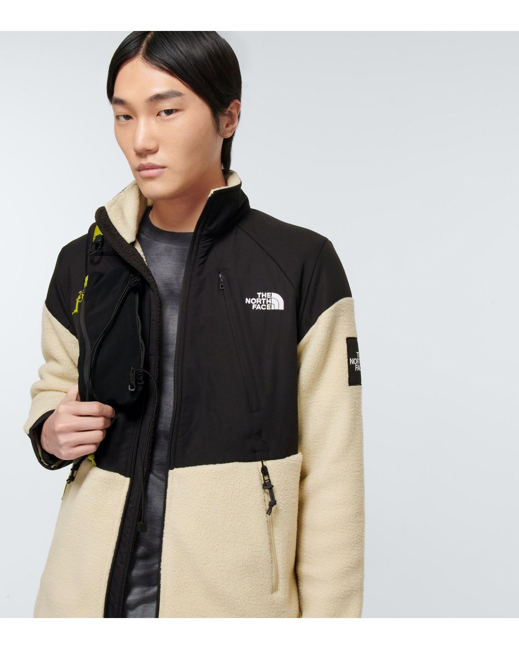 The North Face Fleece Jacket in Natural for Men | Lyst