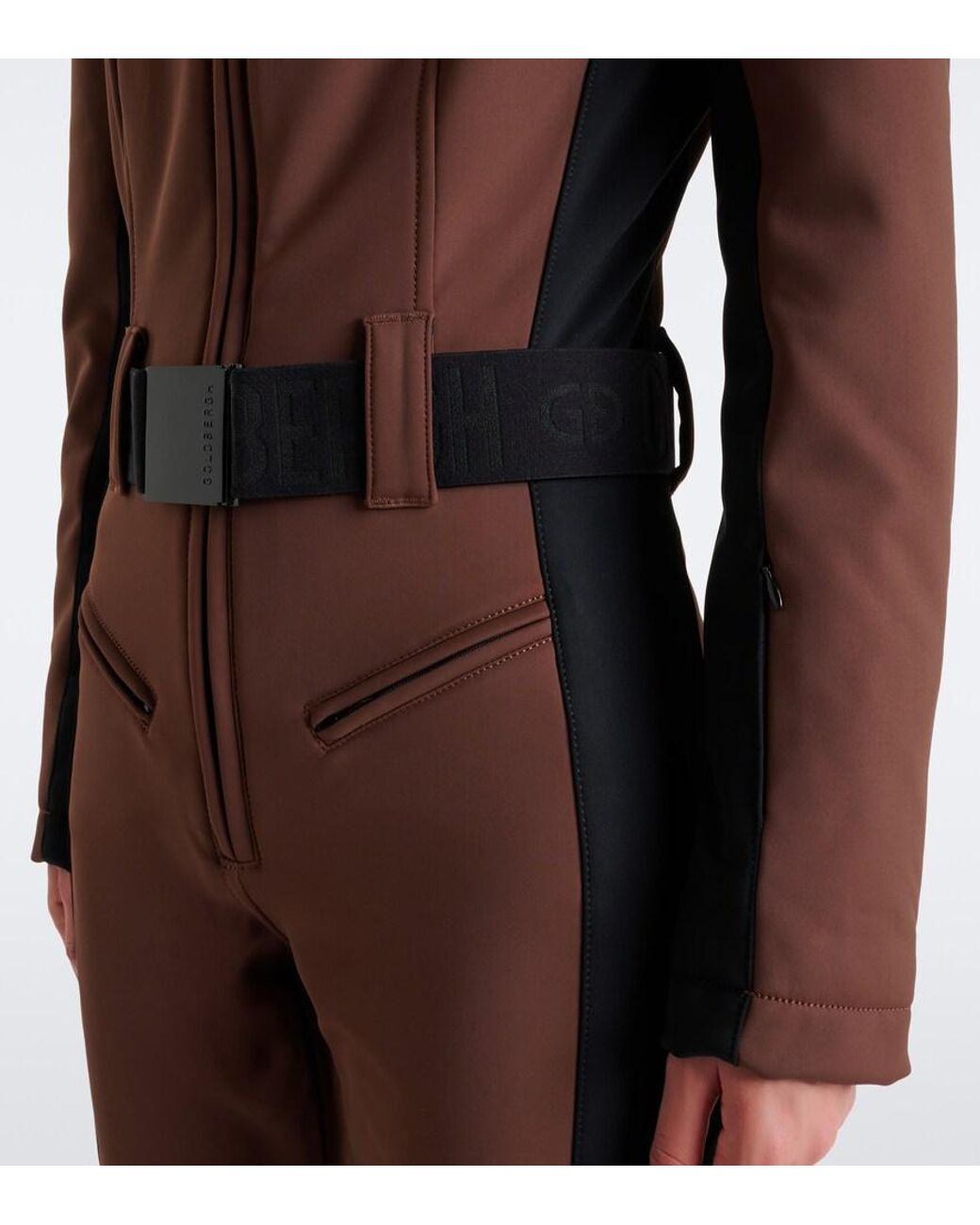 Goldbergh Brown Parry Belted Ski Suit