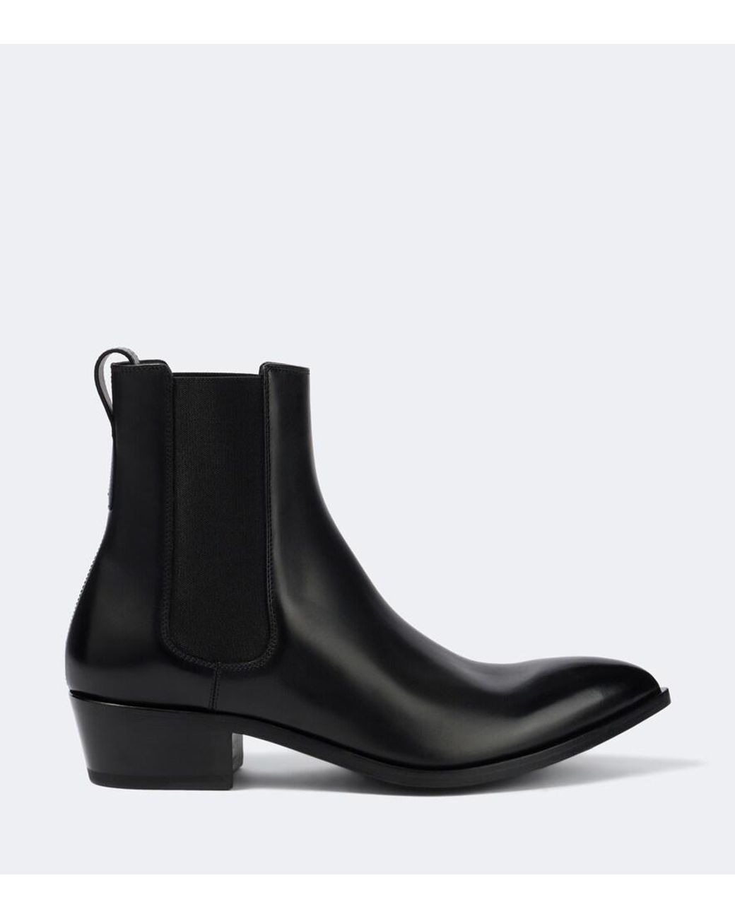 Tom Ford Black Leather Boots for men