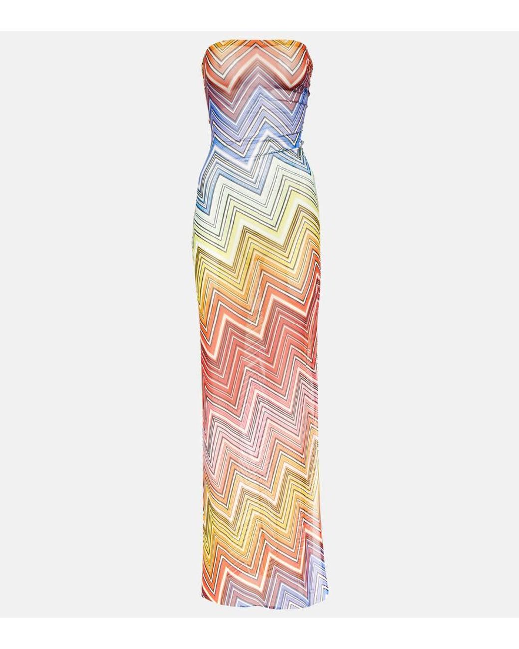 zig zag beach dress Boden Women's Elodie Jersey Maxi Dress in Pink