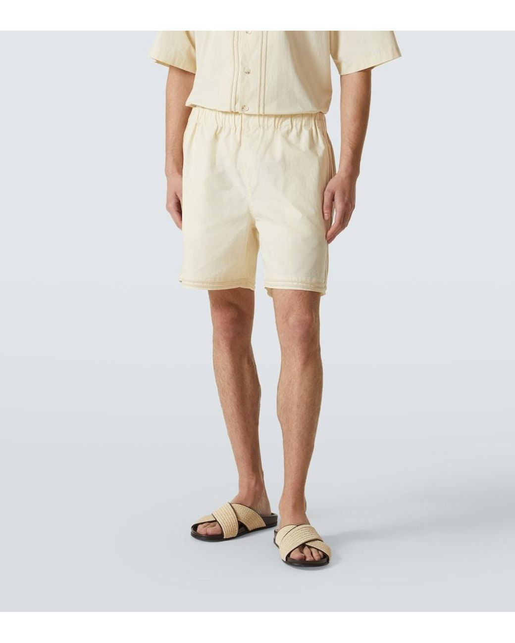 Shorts di Commas in Natural da Uomo