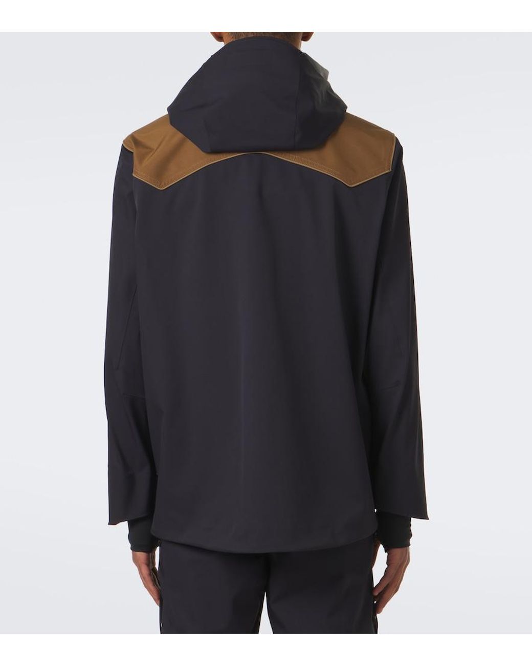 Moncler Blue Vernon Hooded Ski Jacket for men
