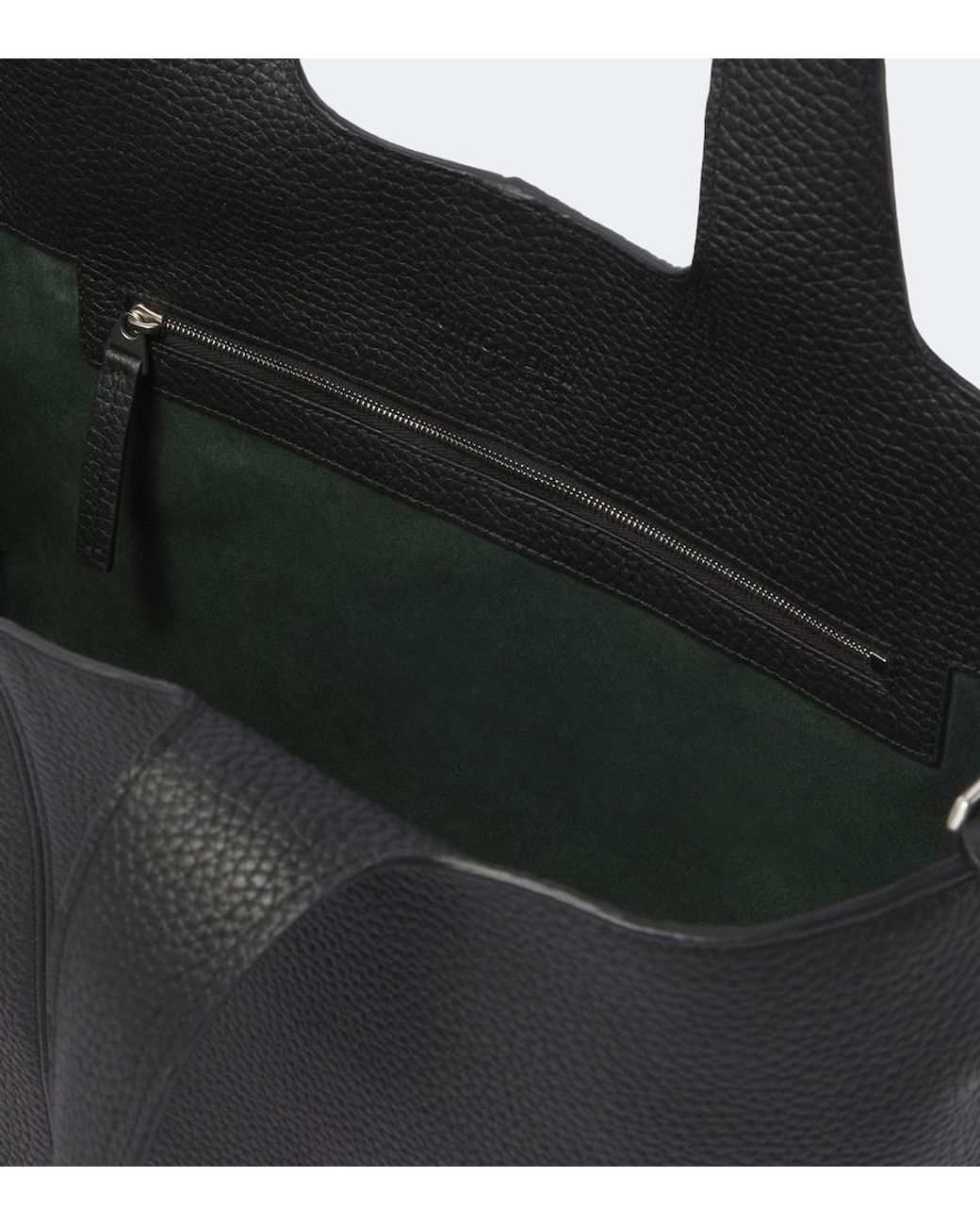 Bottega Veneta Black Intreccio Leather Tote Bag for men