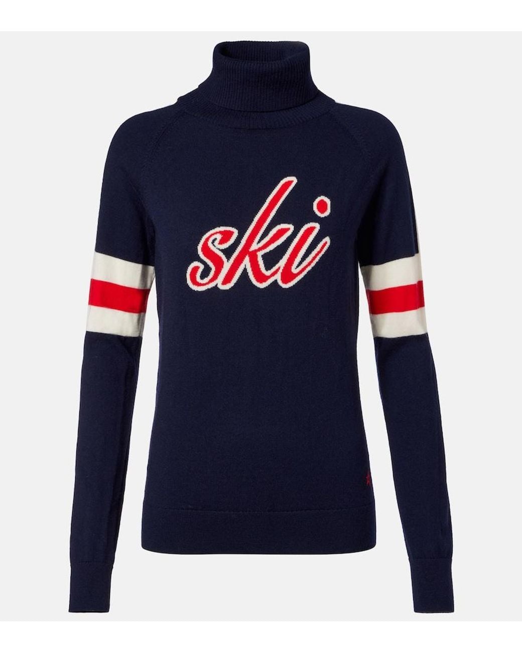 Perfect Moment Blue Neve Wool Sweater