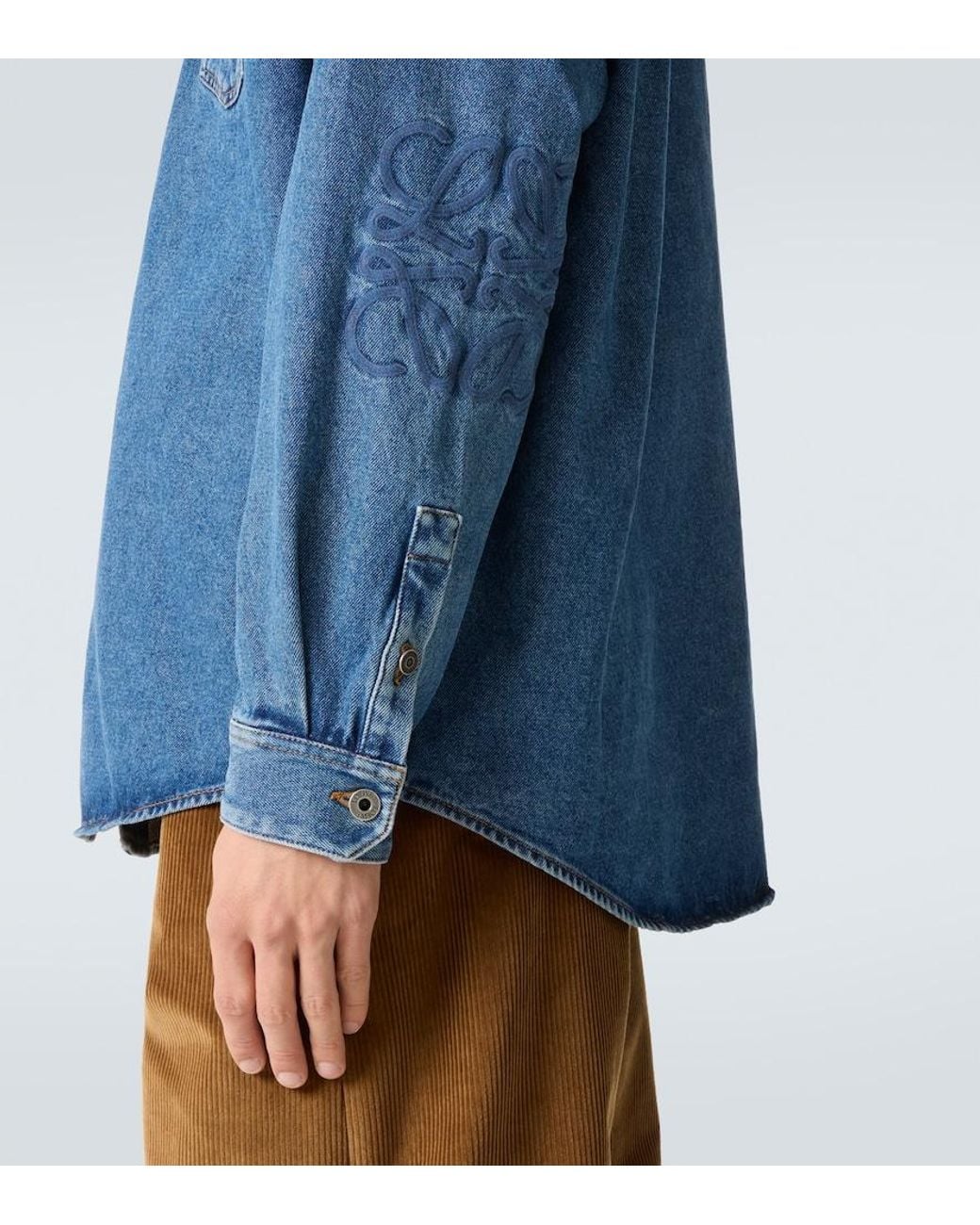 Loewe Jeanshemd in Blue für Herren