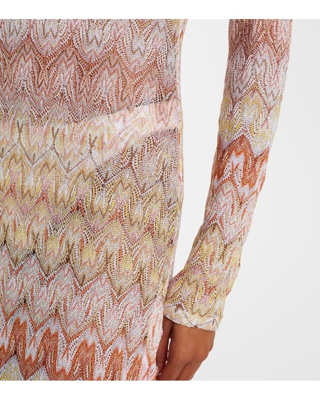 Missoni Natural Lame Maxi Dress
