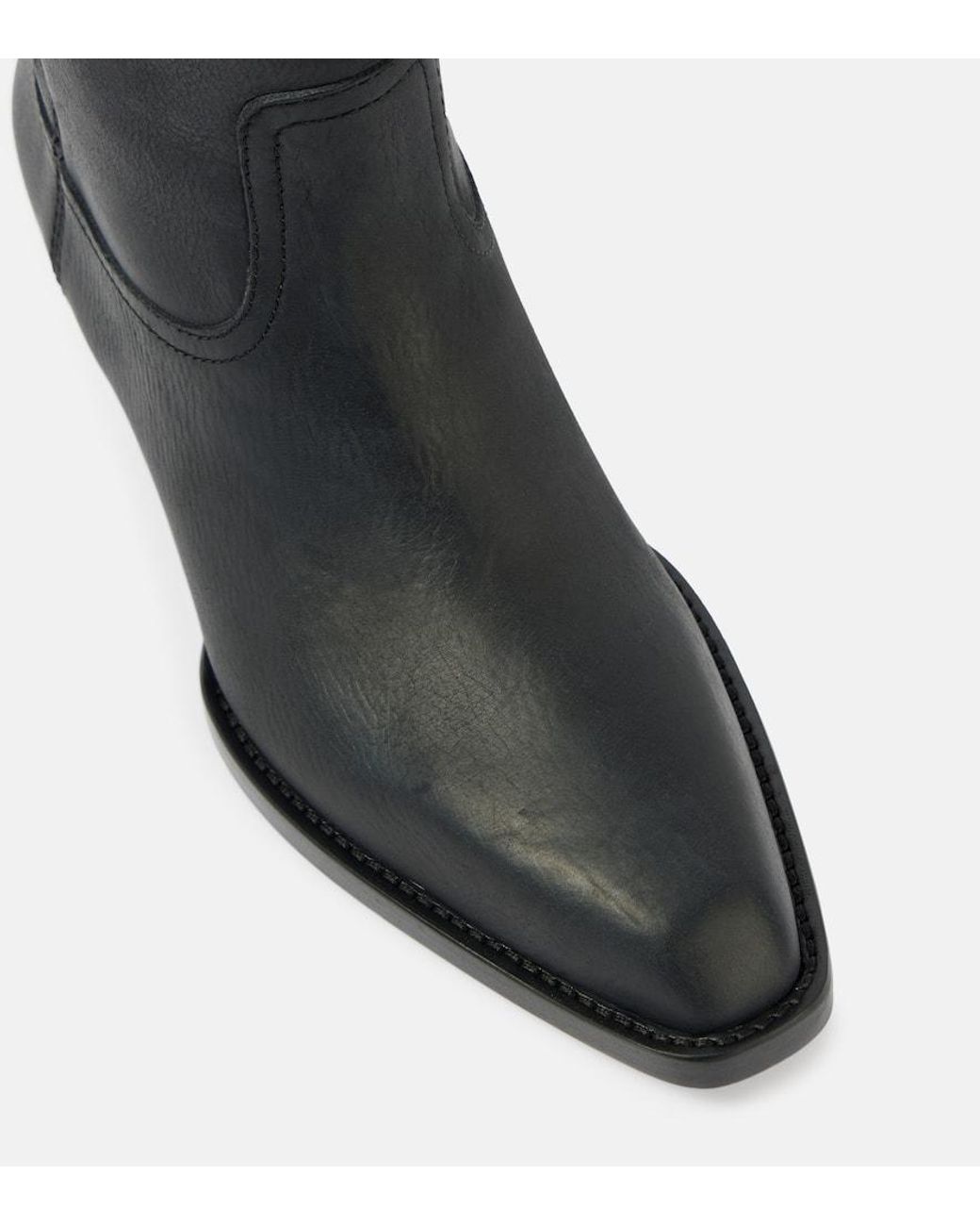 Paris Texas Black Helena 35 Leather Boots