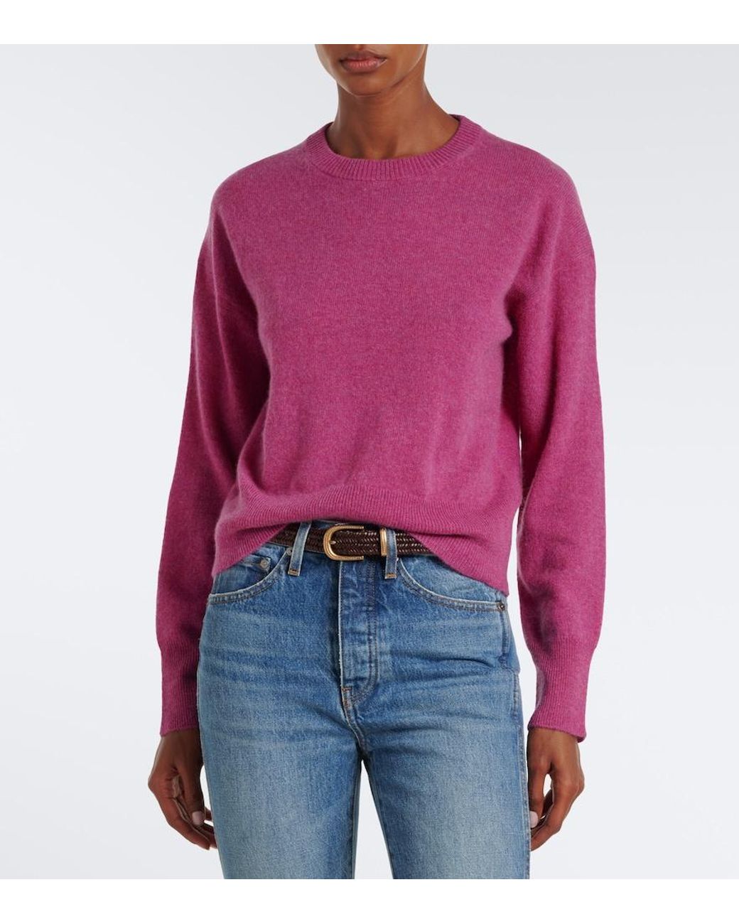 Velvet Pink Alba Cashmere Sweater