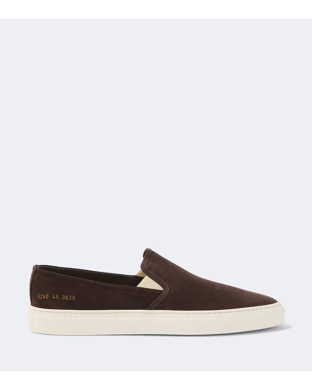 Common Projects Slipper Aus Veloursleder in Brown für Herren