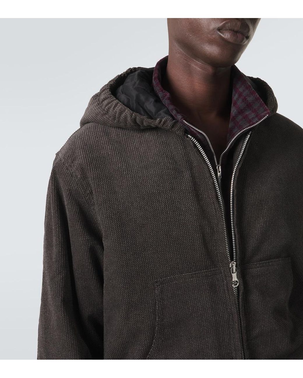 Our Legacy Black Bank Cotton Twill Corduroy Jacket for men