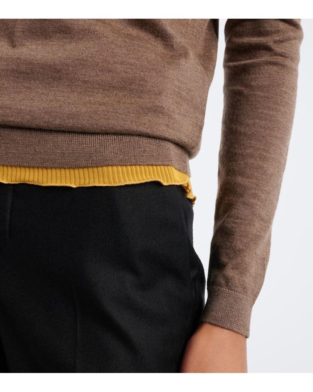 Ralph Lauren Brown Cashmere Sweater