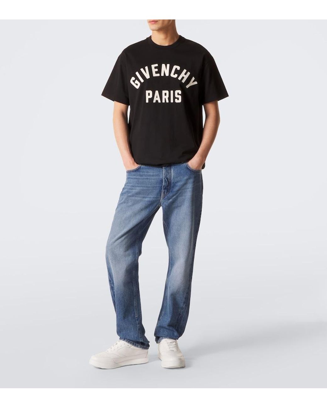 Givenchy White Yard Leather Sneakers for men
