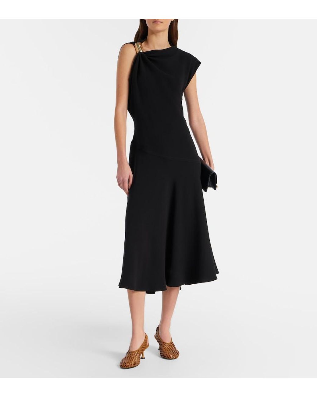 Proenza Schouler Brown Tee Leather Slingback Pumps