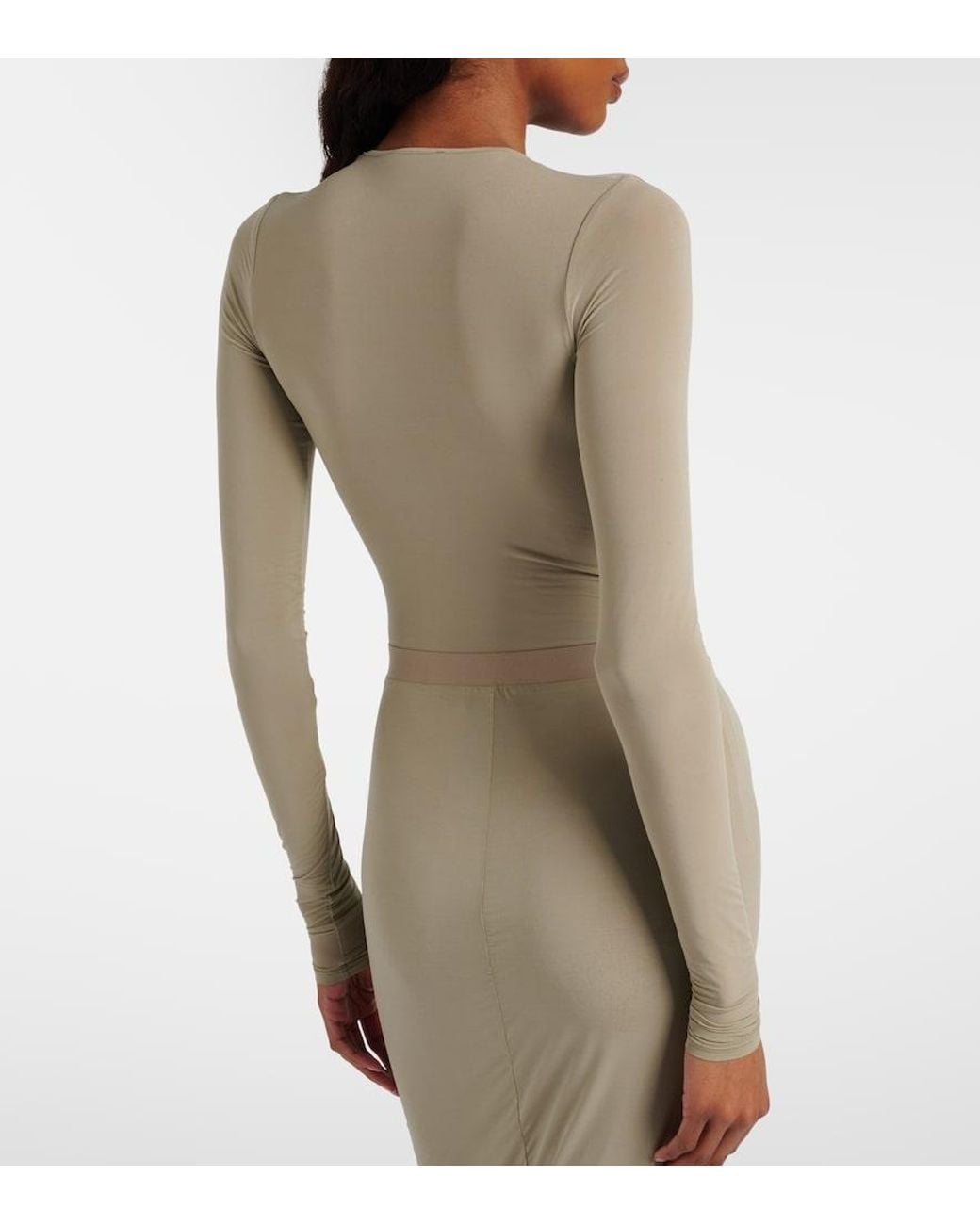 Body Semitransparente Wardrobe NYC de color White