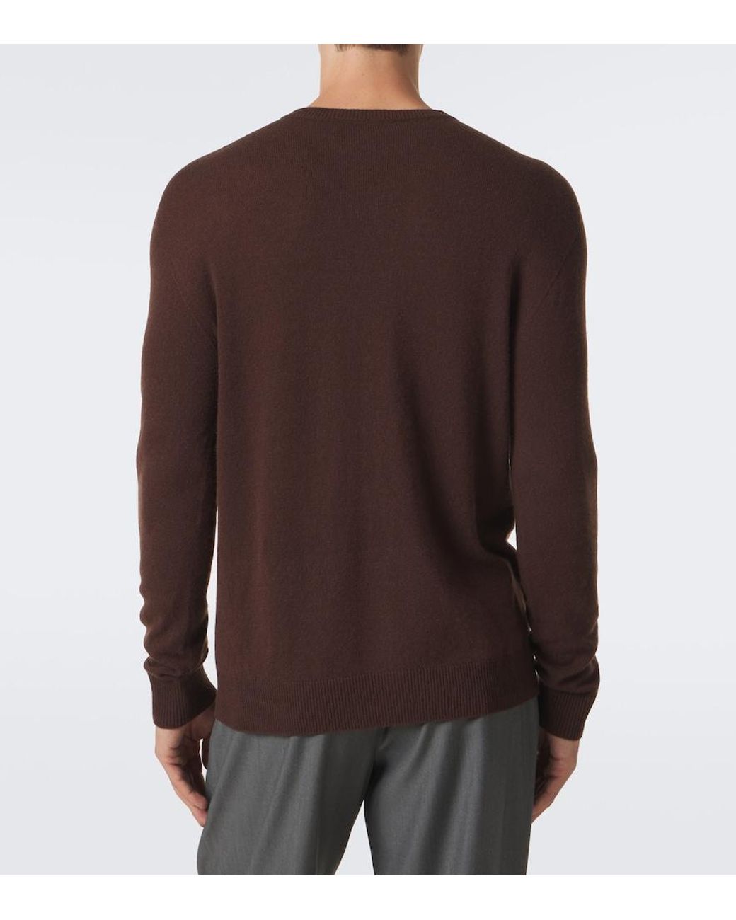 The Row Brown Thamm Cashmere Sweater for men