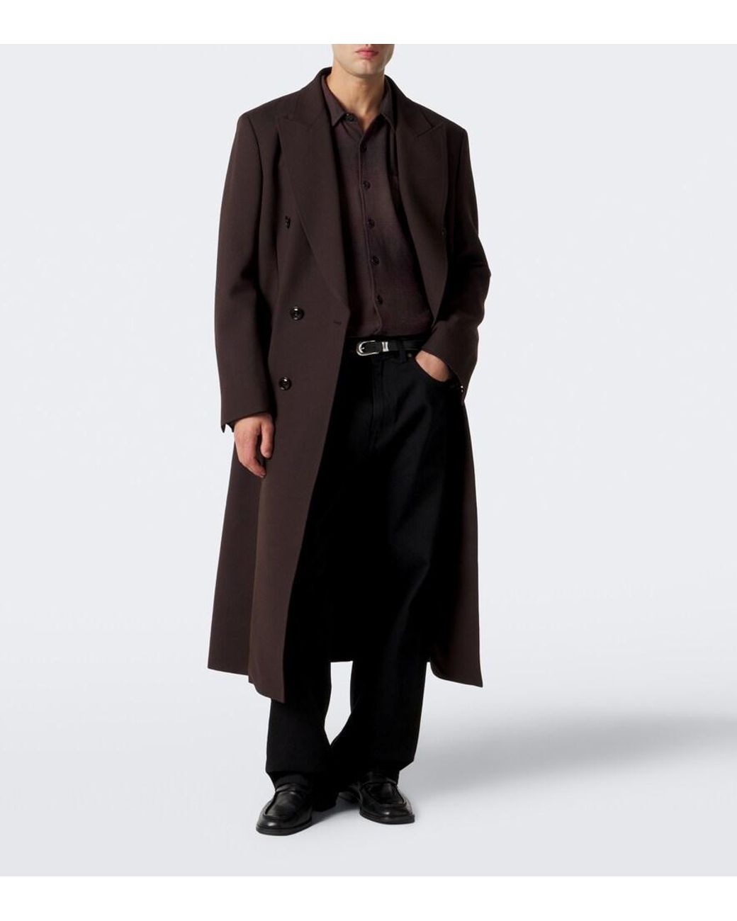 Our Legacy Brown Above Checked Cotton-Blend Shirt for men