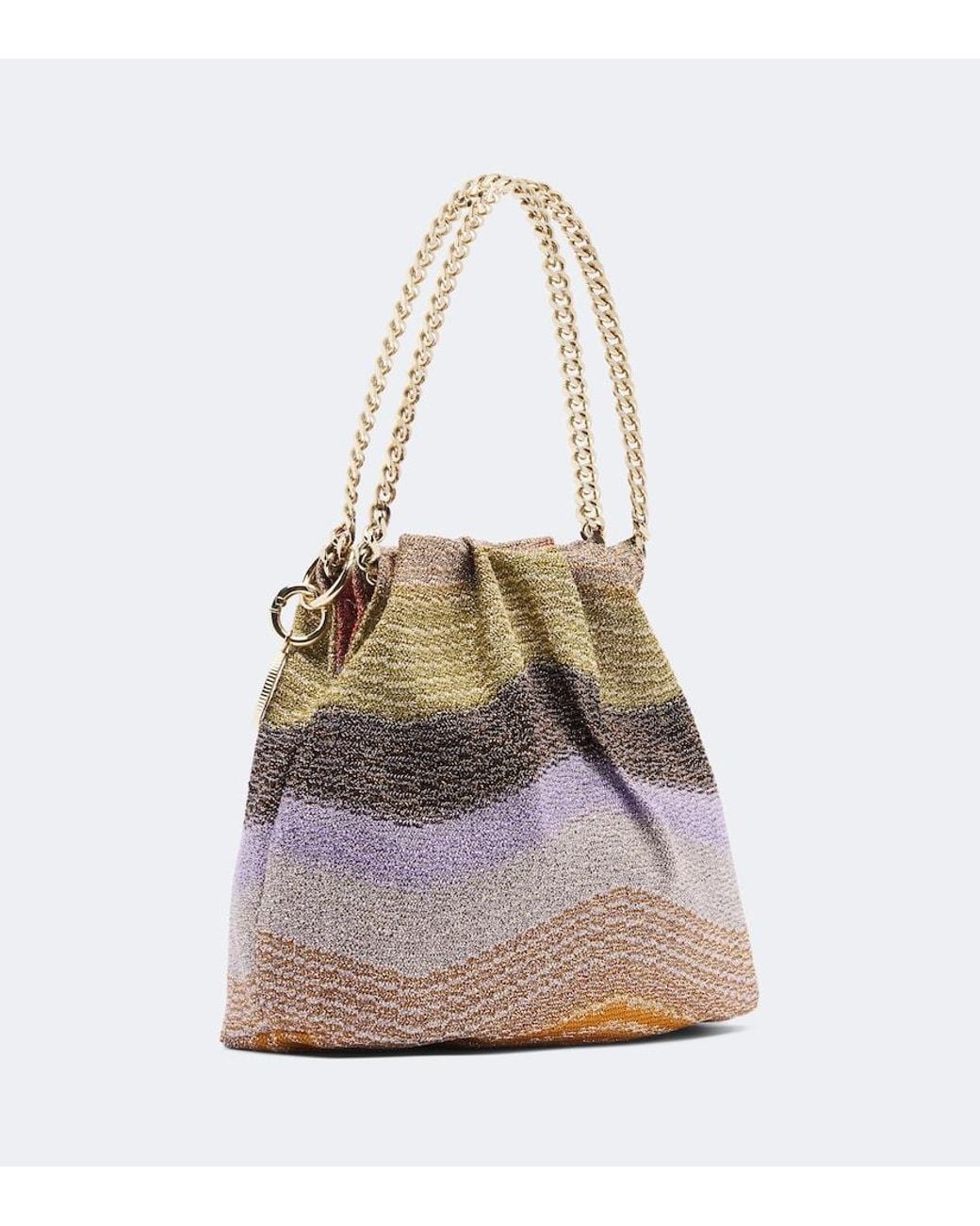 Missoni Multicolor Gestrickte Pouch