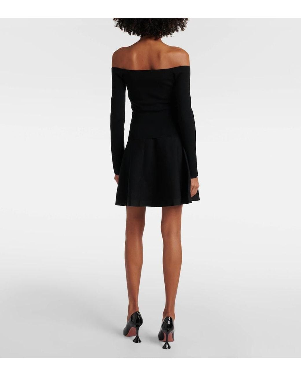Nina Ricci Black Wool-Blend Top