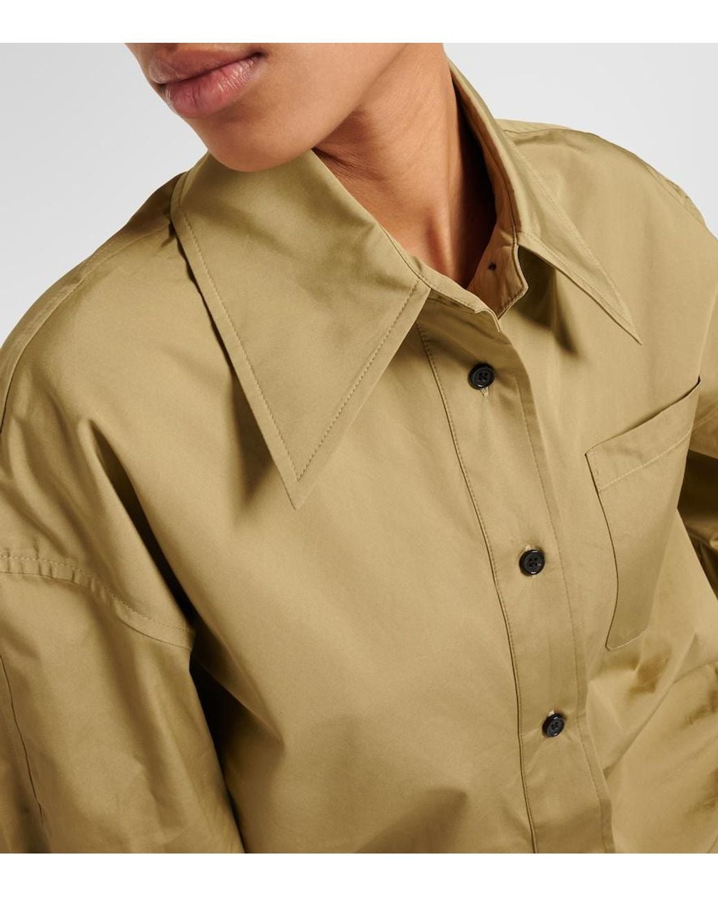 Co. Green Tton Poplin Shirt