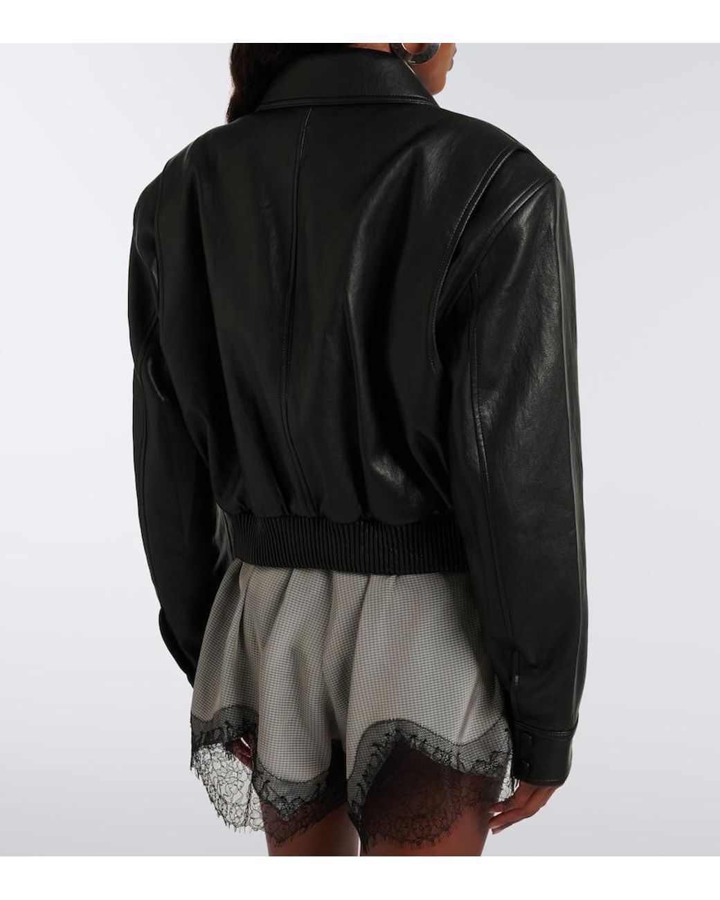 Frankie Shop Black Val Padded Jacket