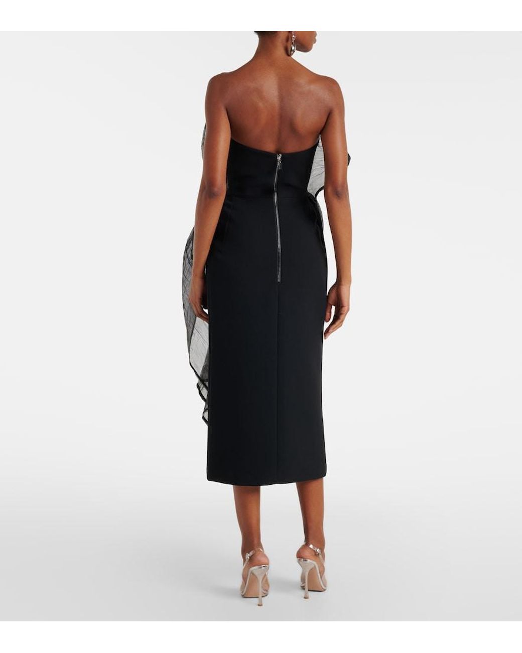 Maticevski Black De La Cruz Cocktail Dress