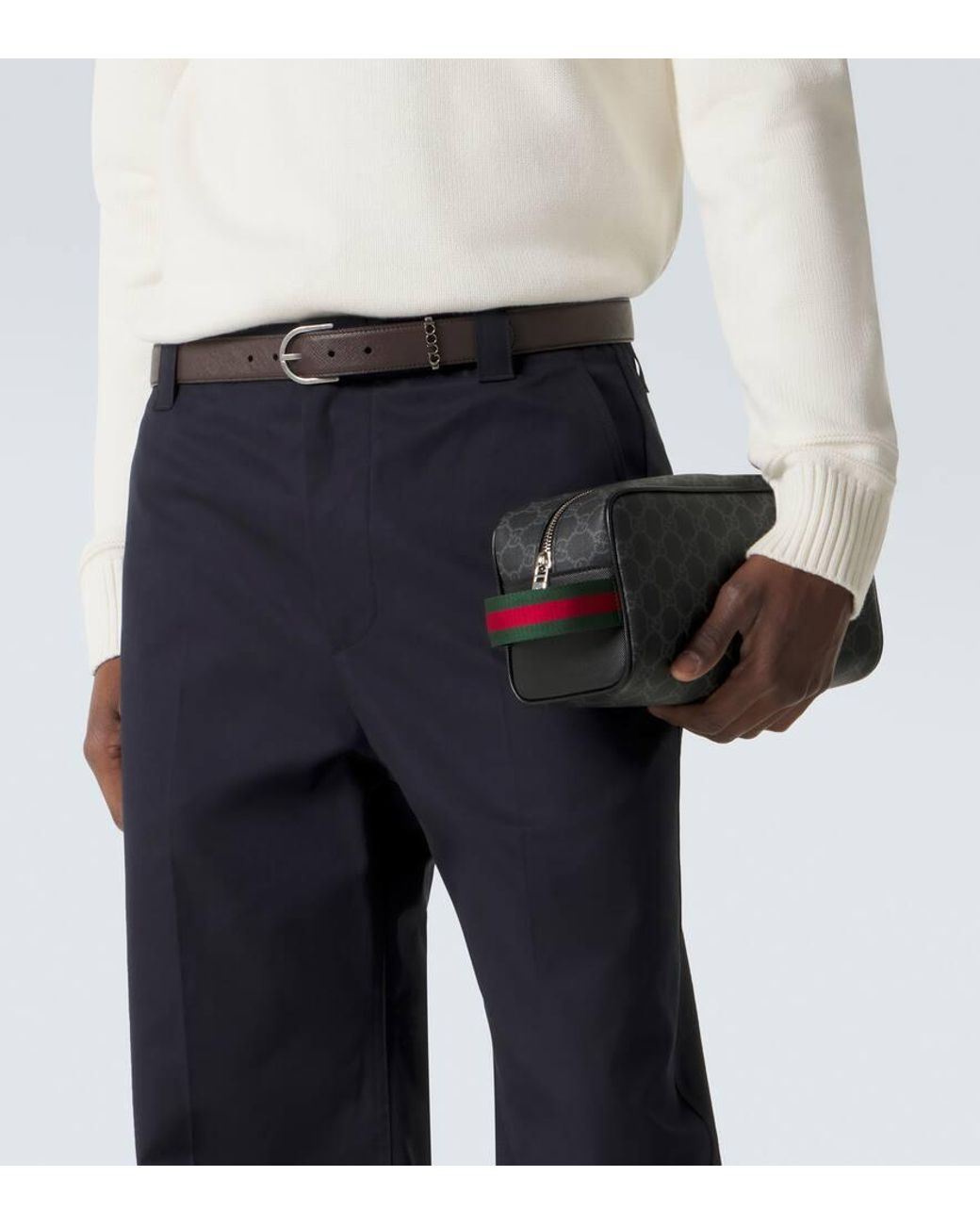 Gucci Etui Gg Aus Canvas in Black für Herren