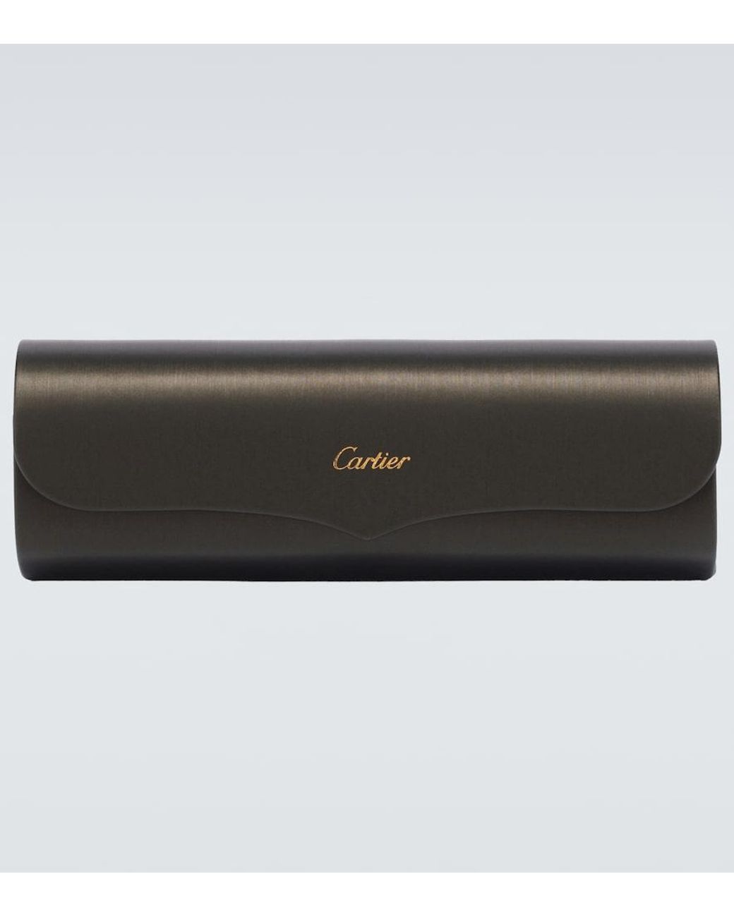 Cartier Green Panthere De Cartier Cat-Eye Sunglasses for men