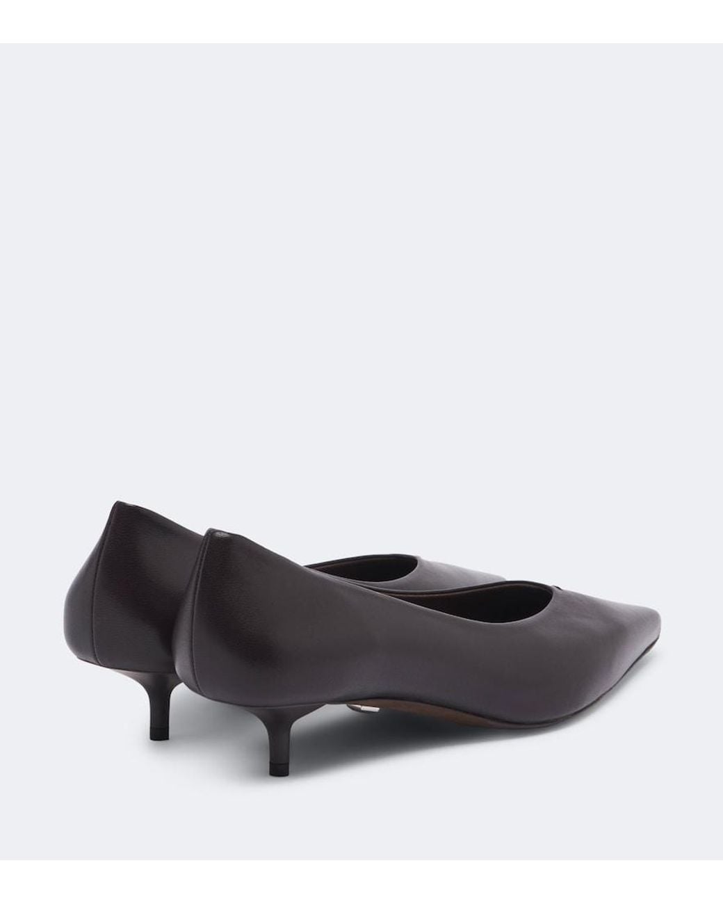 Max Mara Black Leather Pumps