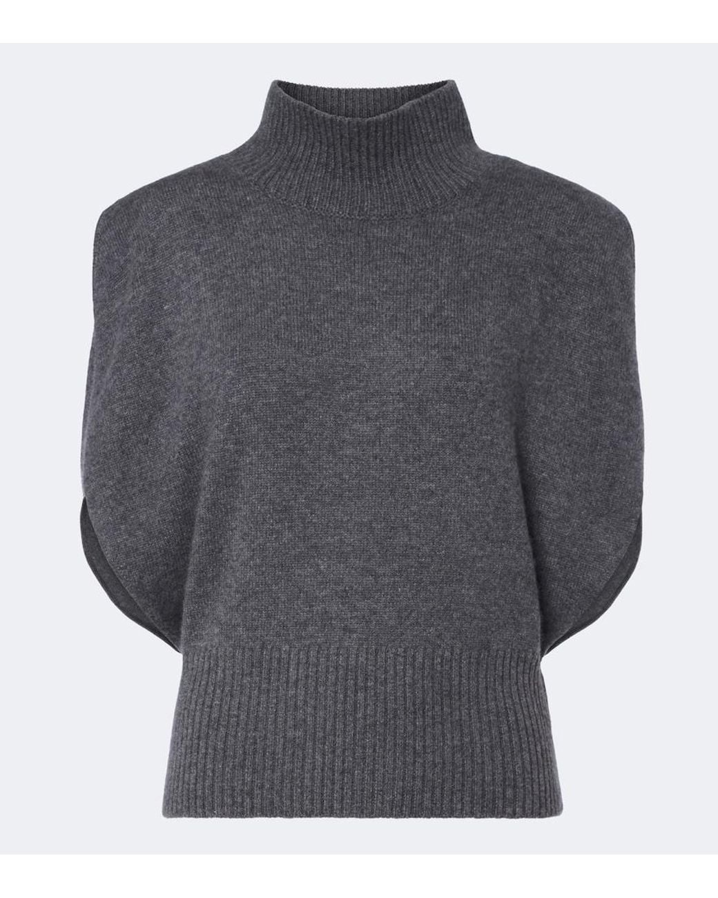 Lisa Yang Gray Zaya Cashmere Sweater