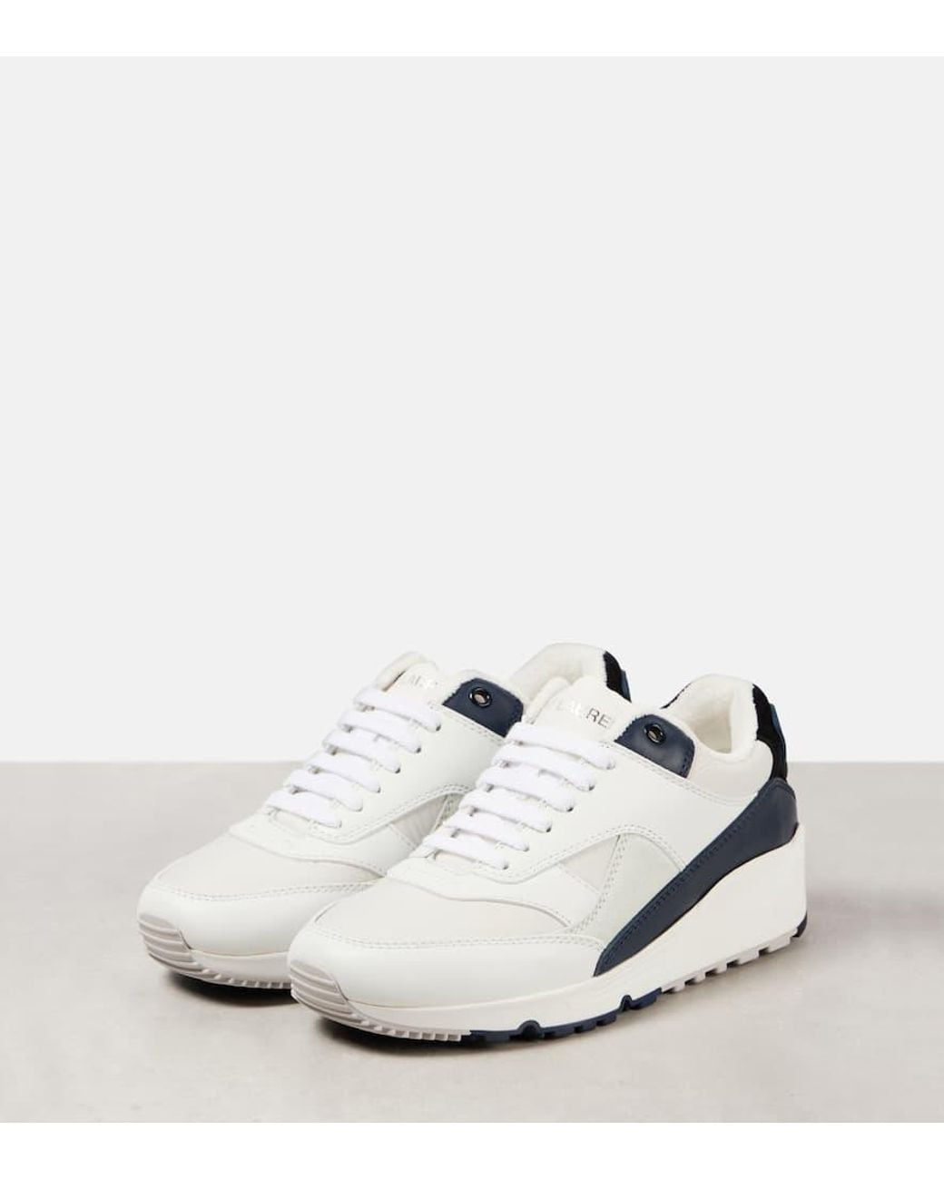 Saint Laurent White Bump Sneaker