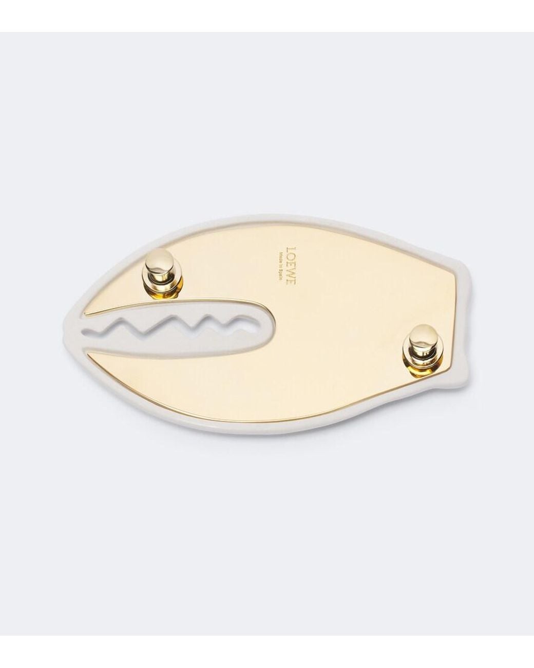 Loewe White X Cosima Von Bonin Small Claw Brooch