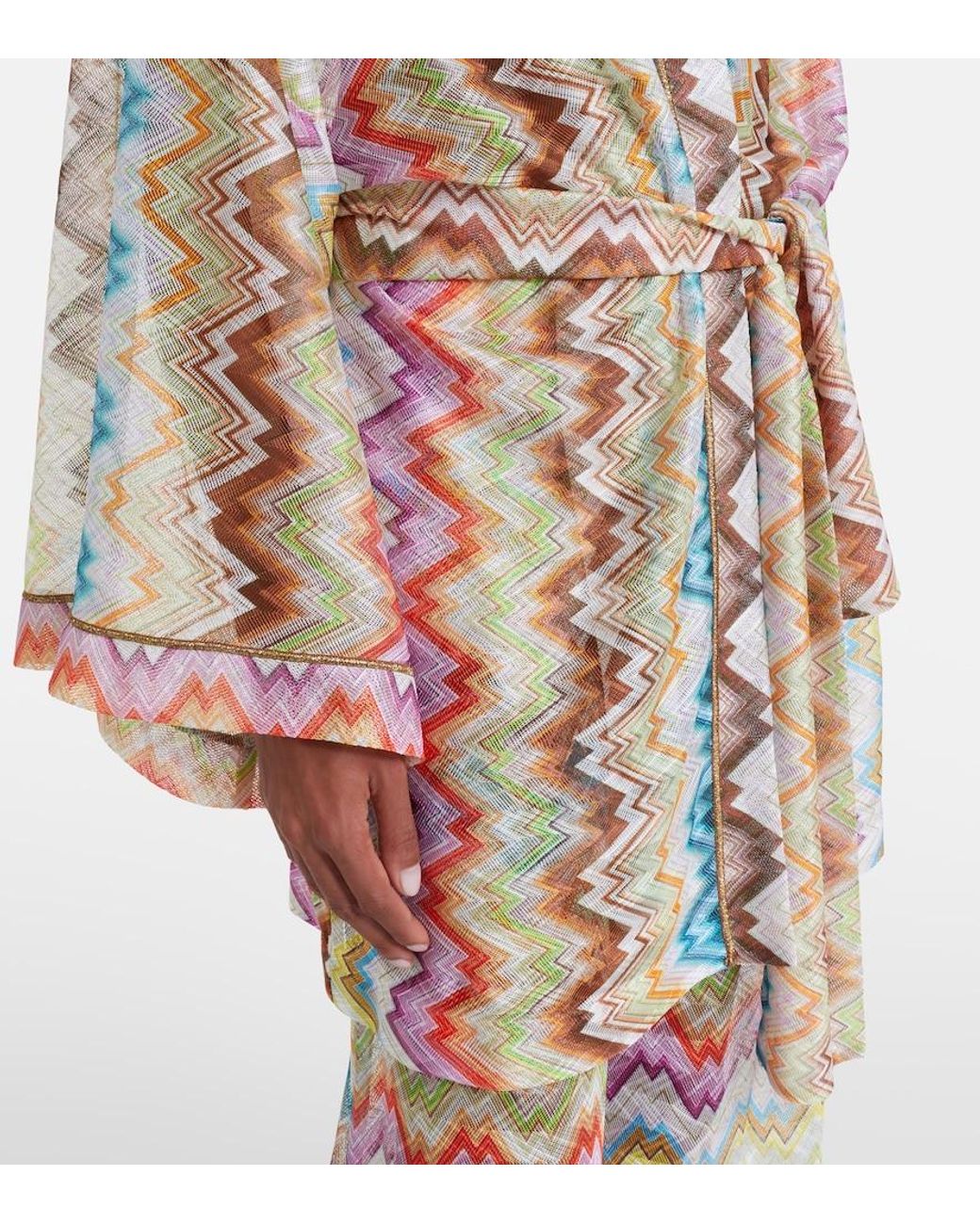 Missoni Multicolor Zigzag Beach Cover-Up